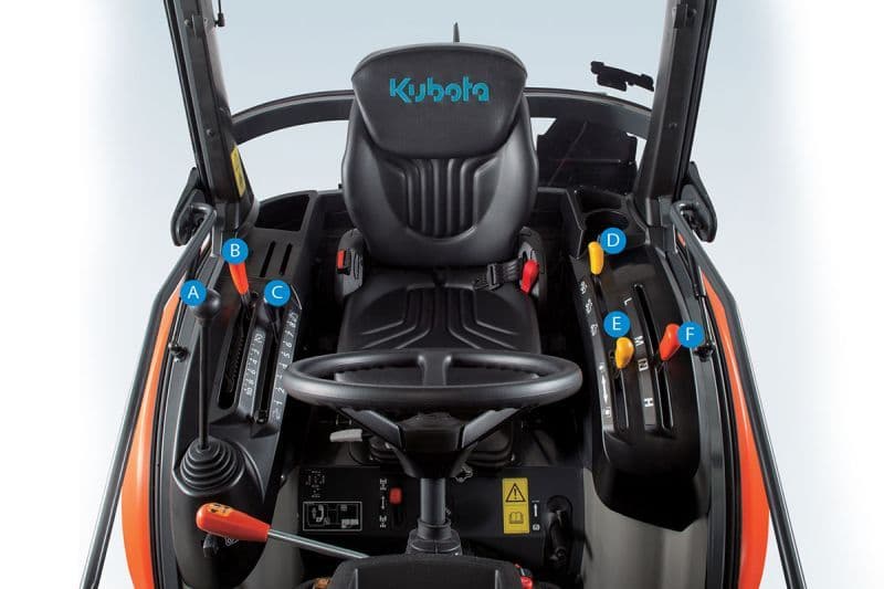 Traktor Kubota B2261 HQ kabína